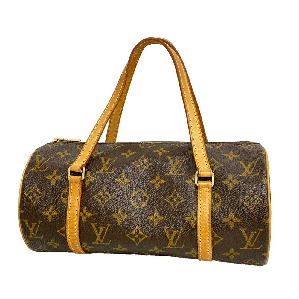 Louis Vuitton Monogram Papillon 26 Handbag M51386 Brown Women's